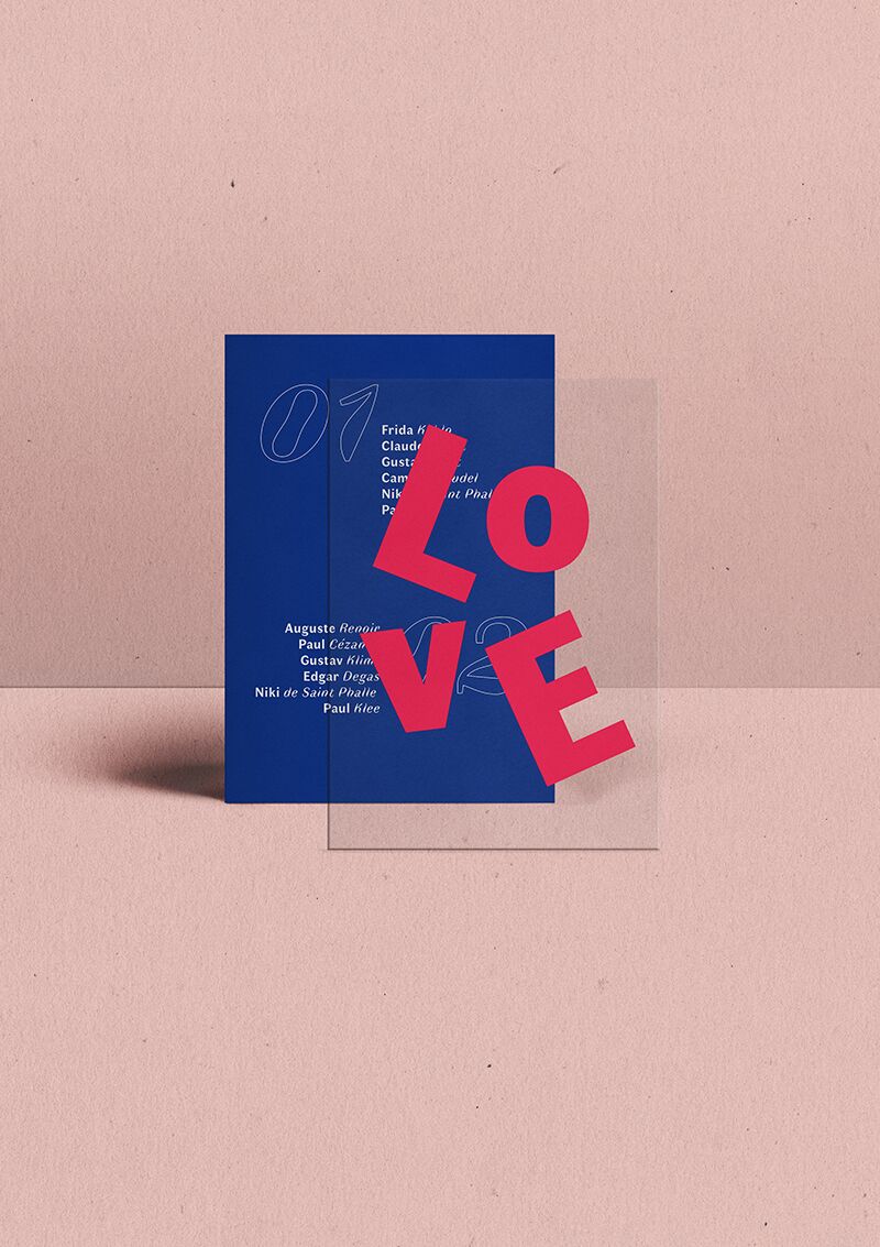 Plan de table LOVE