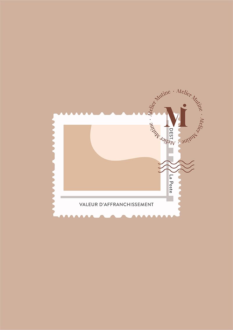 Timbre personnalisé Monogramme – Image 11